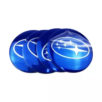 4 шт., 56 мм, колпачок центральной ступицы колеса автомобиля, логотип, наклейка, наклейка для Subaru Outback Legacy Forester Impreza Tribeca WRX BRZ DRL STI