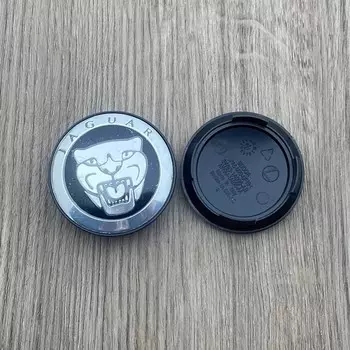 4 шт., 58 мм, колпаки для центральных ступиц колес автомобиля, чехлы для Jaguar XF XJ-S XJ-6 X-Type XE S-Type F-PACE F-Type XK8 XK XKR XFR, аксессуары