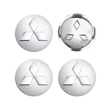 4 шт., 60 мм, колпачок с логотипом, крышка ступицы, эмблема для Mitsubishi Asx Lancer Pajero 4 Outlander 3 Xl l200 EX10 Colt Pajero