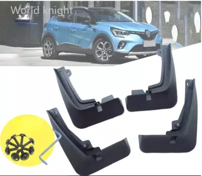 4 шт., абсолютно новые бритвы для Renault, передние и задние брызговики для Renault Captur 2020, брызговики, аксессуары