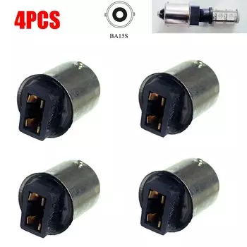 4 шт., адаптер для светодисветильник освещения T10 W5W 168 194 до 1156 Ba15s