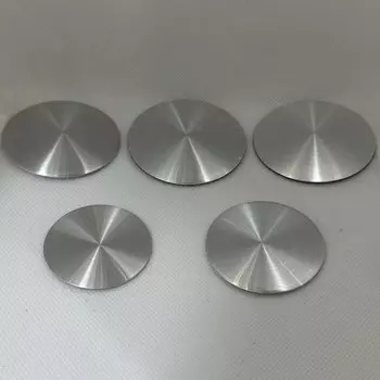 4 шт., алюминиевые 3d-наклейки без логотипа на колесо автомобиля, 45 мм, 50 мм, 56 мм, 60 мм, 65 мм