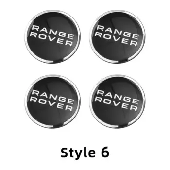 4 шт., эмблема на колесо для Land Rover Range Rover Freelander Defender Sport Evoque 3 4 L319 L462