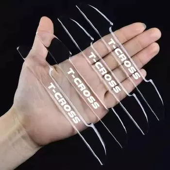 4 шт., автомобильная лента для защиты от столкновений