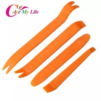 4 шт., автомобильная магнитола, панель, дверной зажим, Накладка для Renault Koleos Duster для Skoda Yeti Mazda 2 3 5 6 Cx-5 Cx-7 Cx-9