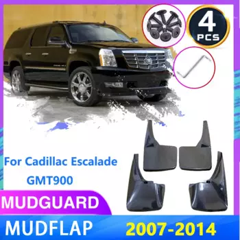 4 шт. автомобильные брызговики для Cadillac Escalade GMT 900 2007 ~ 2014 2008 2009 брызговики крыло брызговики автомобильные аксессуары