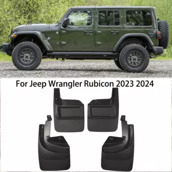 4 шт., Автомобильные Брызговики для Jeep Wrangler Rubicon 2023 2024