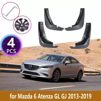 4 шт. автомобильные брызговики для Mazda 6 Atenza GL GJ 2013 2014 2015 2016 2017 2018 2019 обшивка брызговики брызговики автомобильные аксессуары