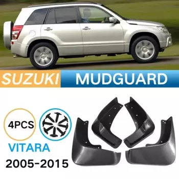 4 шт. автомобильные брызговики для Suzuki Vitara Grand Escudo LY 2005-2014, брызговики, брызговики, автоаксессуары