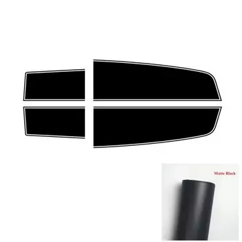 4 шт. автомобильные наклейки, графический комплект в полоску, виниловый тюнинговый чехол для Chevrolet-Camaro RS LS SS LT, авто, декоративная наклейка на капот