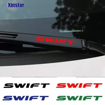 4 шт., автомобильные наклейки на ветровое стекло для Suzuki Swift