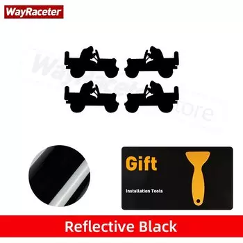 4 шт. автомобильные шины, наклейка на обод из сплава, Bigfoot 1941 Willys Rubicon Unlimited, наклейка для Jeep Gladiator JT и Wrangler JL JLU