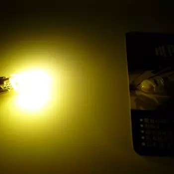 4 шт., Автомобильные светодиодные лампы T10 194 168 W5W COB