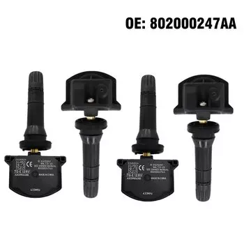 4 шт. автомобильный датчик TPMS, датчик давления в шинах, система мониторинга 802000247 АА для Chery Arrizo 8, EXEED LX