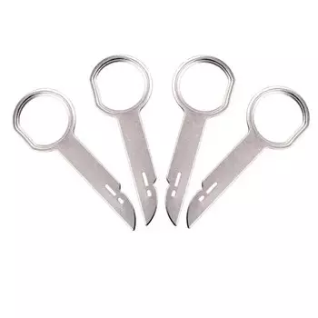 4 шт., Автомобильный ключ для снятия магнитолы