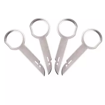 4 шт., Автомобильный ключ для снятия магнитолы