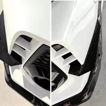 4 шт., автомобильный передний бампер для Honda Civic 10 Type-R 2019-2021