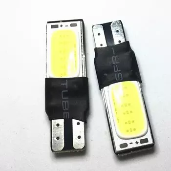 4 шт. белый T10 W5W194 168 светодиодный авто лампы COB интерьерные лампочки светильник мотоцикл светодиодный Парковка Резервное копирование тормозные лампы 12V