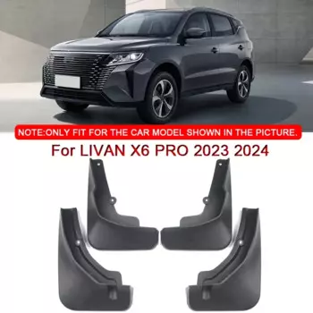 4 шт., брызговики для LIVAN X6 PRO 2023 2024