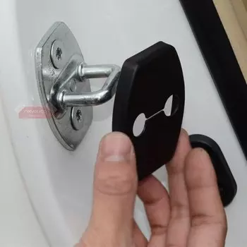 4 шт., черный пластиковый дверной замок для Toyota Prado FJ150 Land Cruiser LC200 FJ200