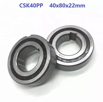 4 шт. CSK40PP 40 мм односторонний подшипник сцепления с двойным пазом 40x80x22 мм растягивающийся опорный подшипник свободного колеса 40*80*22 мм