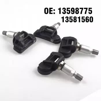 4 шт. датчик давления в автомобильных шинах TPMS 13598775 Для Opel Adam Astra J Cascada Insignia Zafira Tourer