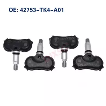 4 шт. датчик давления в шинах 42753TK4A01 для Acura TSX (2009-2014) ZDX (2010-2015) HONDA CRV (2012-2014) 315 МГц TPMS 42753-TK4-A01