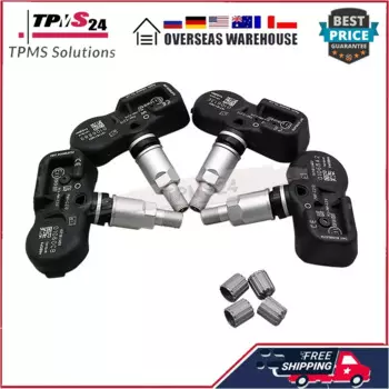 4 шт., датчик давления в шинах Lexus ES GS LX NX RC RX Toyota Prius Sienna, Tundra Venza Verso Yaris Hiace 433 МГц