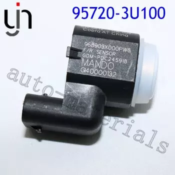 4 шт., датчик парковки PDC 4MS271H7C 95720-3U100 95720-3W100 для Kia 957203U100 95720-3W100, белый, черный цвет