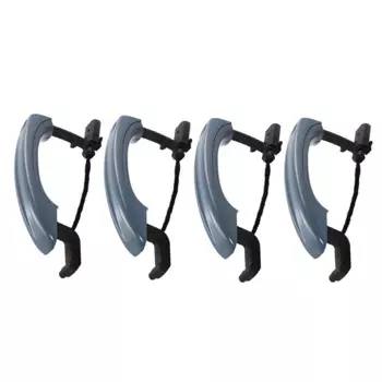 4 шт. для Audi Q7 2007-2015, синий или черный смарт-датчик, наружная дверная ручка 4L0837205A 4L0837205B 4L0837207A