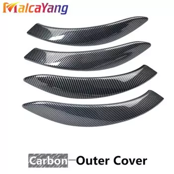 4 шт. для BMW 3 серии F30 F80 F31 F32 F33 F34 F35 F36 2013-18 Панель внутренней дверной ручки с крышкой, накладка, автомобильные аксессуары