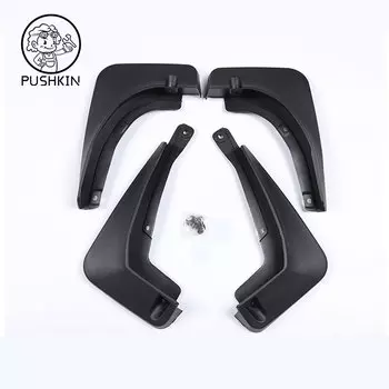 4 шт. для BYD Tang EV/DMP/DMI удлинитель брызговика, удлинение переднего и заднего колеса, Стайлинг автомобиля, не нужно сверлить отверстия, брызговики