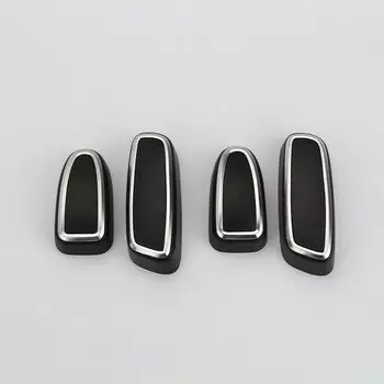 4 шт. для Land Rover Discovery 4 Range Rover Sport Evoque, ручка регулировки автомобильного сиденья, накладка, автомобильные аксессуары