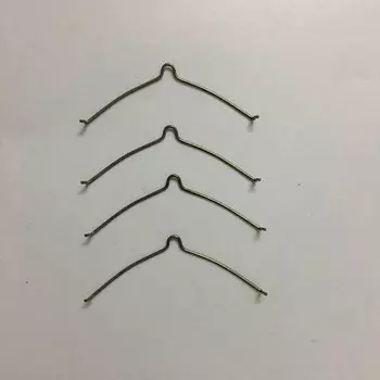 4 шт. для Toyota Camry Highlander lexus Es, передняя тормозная колодка, возвратная пружина, стопорное кольцо тормоза, железная сталь