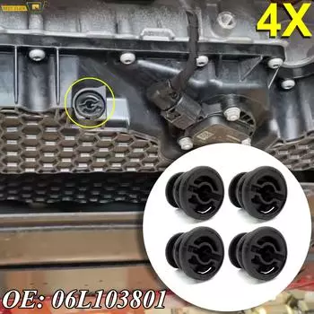 4 шт. для VW Golf Alltrack Passat B8 Tiguan Allspace Beetle Arteon Polo T-Roc сливная пробка для моторного масла автомобильные запчасти 06L103801