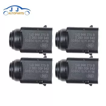 4 шт., для VW TOUAREG, парковочный аппарат, ультразвуковой датчик заднего хода, передний/задний 1J0998275B