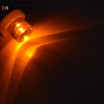 4 шт. F3 светодиодный E10 6 в винтовая лампочка для фотосигнала 12 в автомобильный фонарик E10 белая лампа E10 синий индикатор красный желтый зеленый синий E10