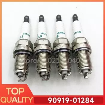 4 шт. FK16BR-AL8 90919-01284 Иридиевая свеча зажигания для Toyota Yaris Aqua Sienta Prius C Vitz Fielder 9091901284 FK16BRAL8 Автозапчасти