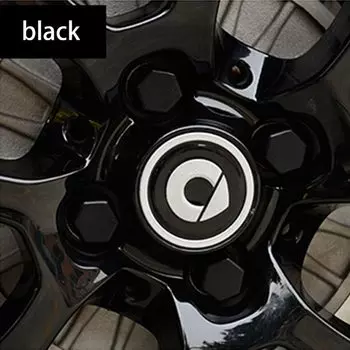 4 шт., гайка для колеса автомобиля, крышка для внешней отделки, аксессуары для стайлинга автомобиля для Mercedes Smart 453 fortwo forfour