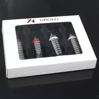 4 шт. Hi-Fi аудио gaofei GF-RHO04R Eutectic латунь с родиевым покрытием разъем RCA