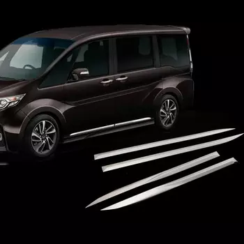 4 шт., хромированная накладка на дверь и боковую отделку для HONDA STEPWGN RP 2015