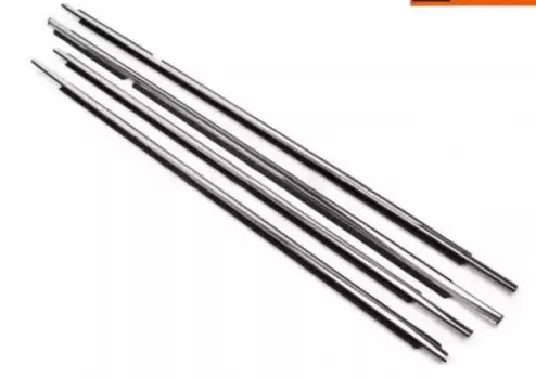 4 шт. хромированные или черные резиновые наружные окна для Land Cruiser LC100 1998-2007, уплотнение уплотнителя для стекла 75740-60030 LX470