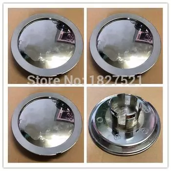 4 шт., хромированные колпачки на ступицу колеса, 3 см, зажим без логотипа, подходит для 120 мм эмблемы, наклейки «сделай сам», замена вашего логотипа 4E0601165A