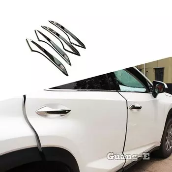 4 шт., хромированный автомобильный подлокотник для Lexus NX 200 200t 300h 2015 2016 2017 2018 2019 2020 2021