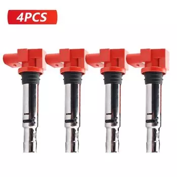 4 шт. катушка зажигания 036905715G/F для Ea111 для VW Polo Tiguan Golf Cc Eos Passat Jetta Bora Beetle, Sharan A1 A3