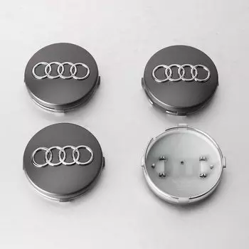 4 шт., колпачки для Audi Sline TT A1 A2 A3 A4 A5 A6 A7 A8 8P B6 B7 B8 C5 C6 C7 Q5 Q7 S2 S3 S4 S5 S6