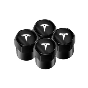 4 шт. колпачки для автомобильных шин, эмблема, металлическая крышка, чехол, аксессуары, Стайлинг автомобиля для Tesla Model 3 2022 Y X S Cc3 Cybertruck 2021 Y Juguete