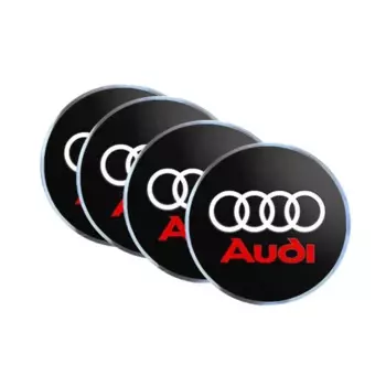 4 шт. Колпаки центральной ступицы автомобильного колеса Логотип 56/65 мм Sline RS Quattro Эмблема Наклейки для Audi A3 A4 A5 A6 A7 Q5 Q7 S5 Крышка колесных дисков