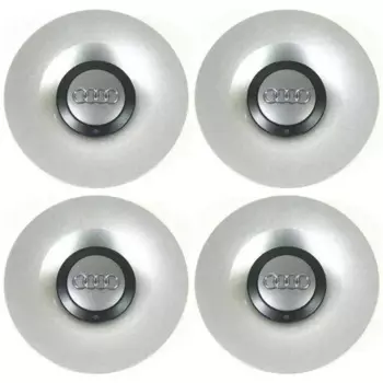4 шт. Колпаки для центральной ступицы автомобильного колеса 8E0601165 4E0601165A Колпак для обода обода Audi A3 A4 A5 A6 S6 S8 TT A8 Quattro Эмблема Аксессуары