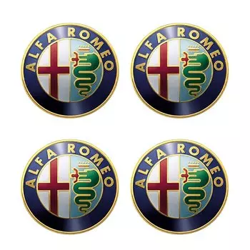 4 шт./компл., 56 мм, колпаки для центральной ступицы колес автомобиля, наклейки, аксессуары для авто украшения для Alfa Romeo Giulietta GT 159 147 156 Mito Brera
